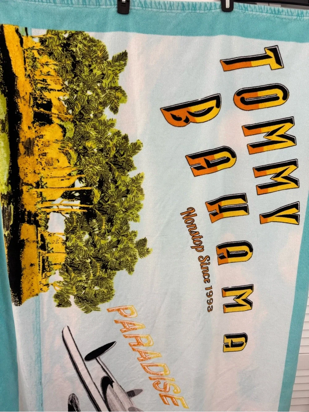 Vintage Tommy Bahama Beach Towel 100% Cotton XL 40”x 70” Summer Core